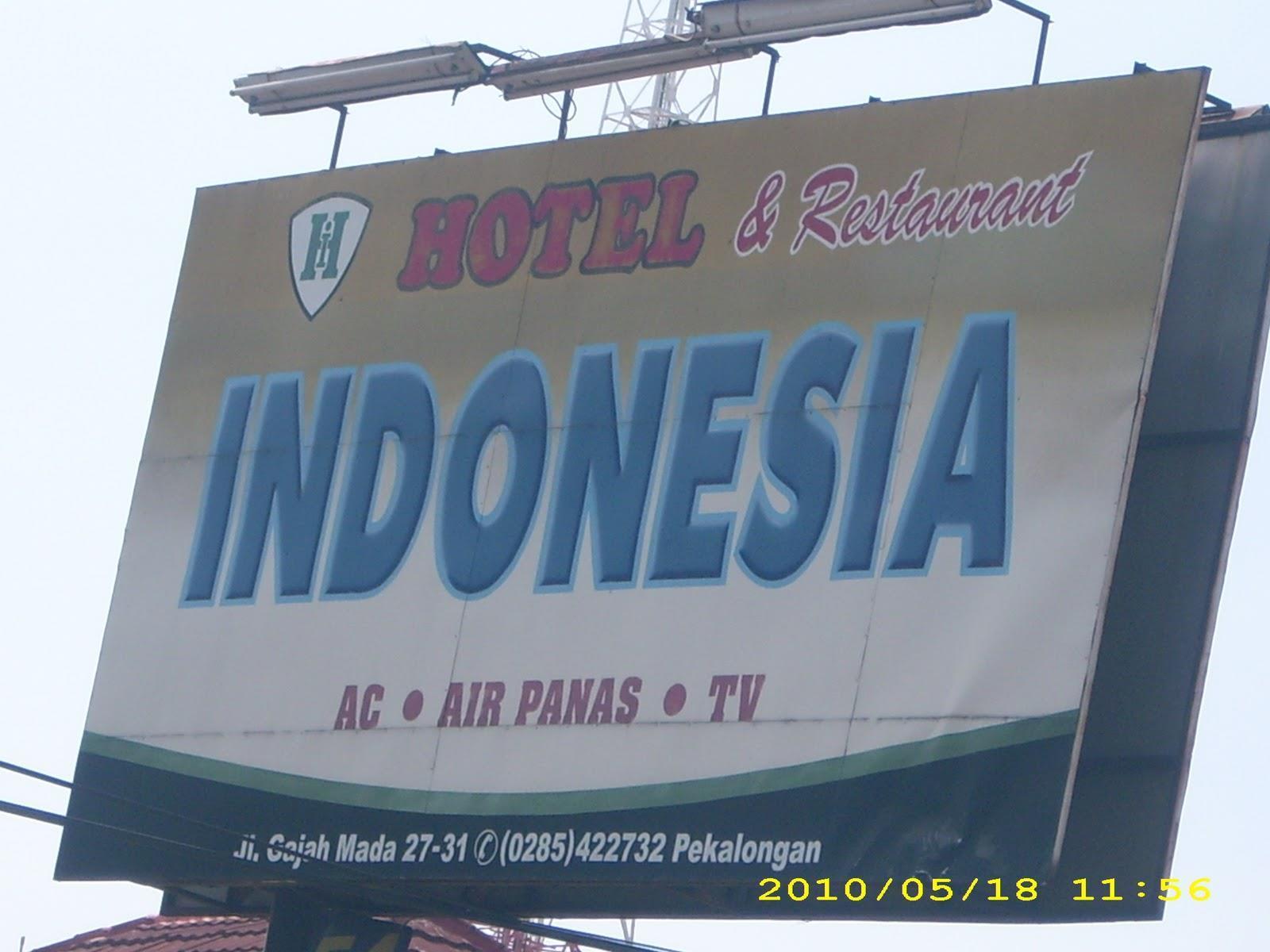 Hotel Indonesia Pekalongan Exterior foto